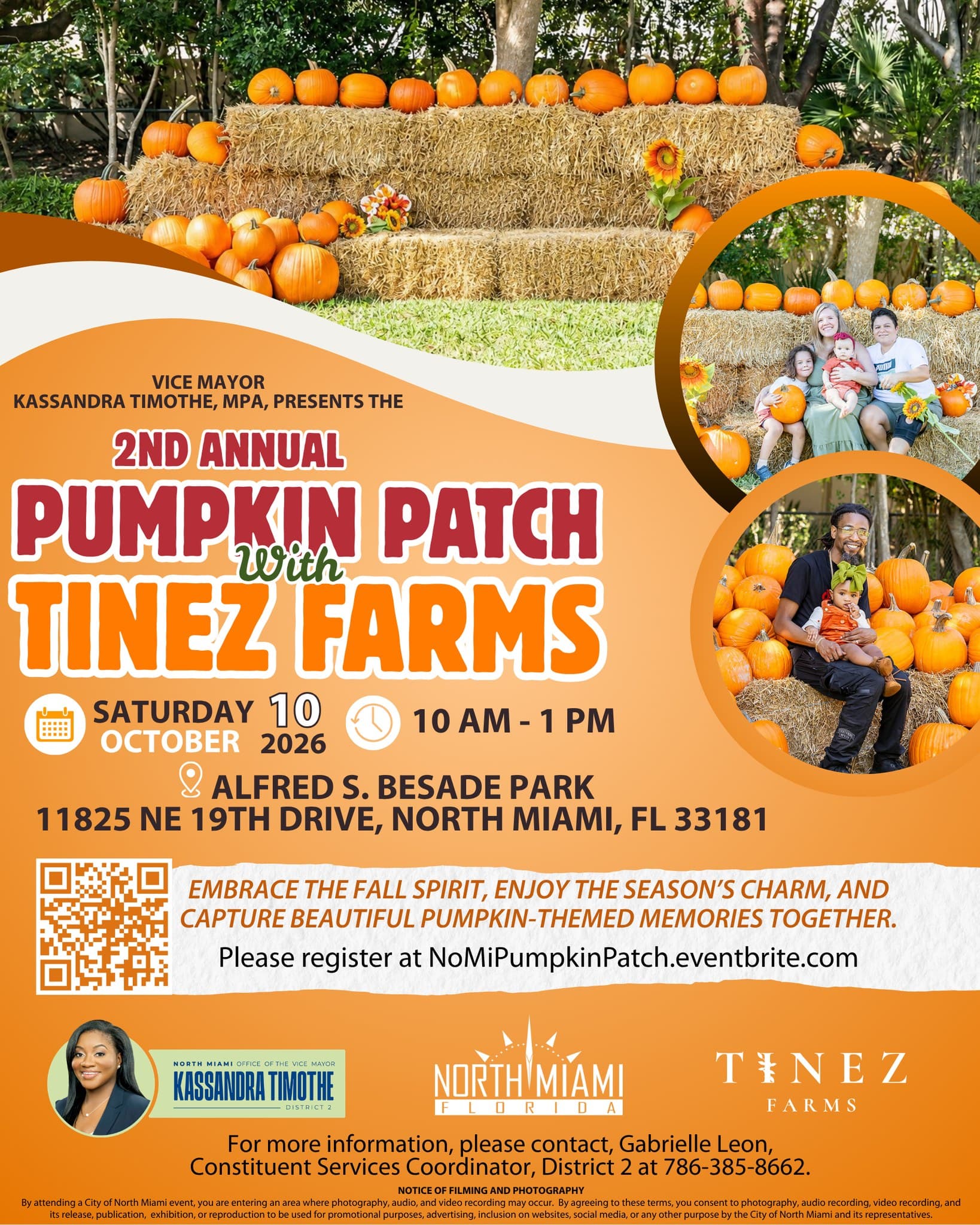 Annual Pumpkin Patch with Tinez Farms