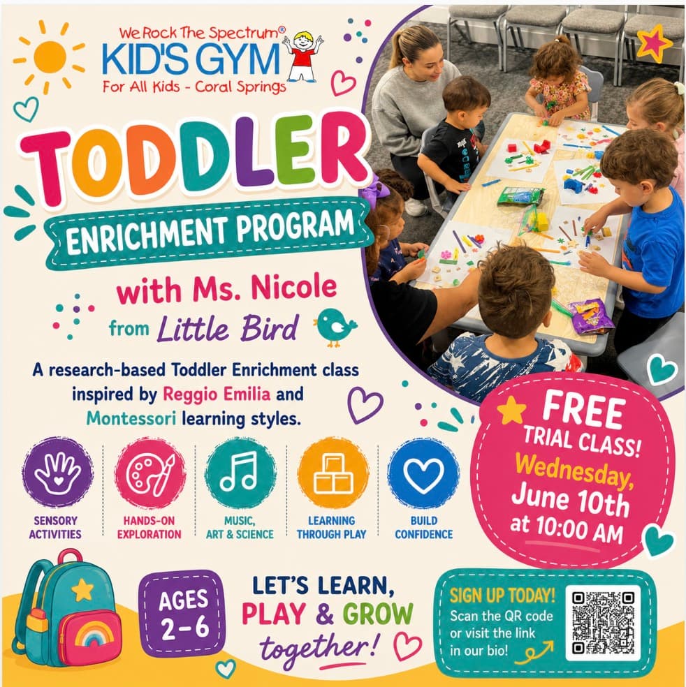Toddler Enrichment Program - Free Trial Class
