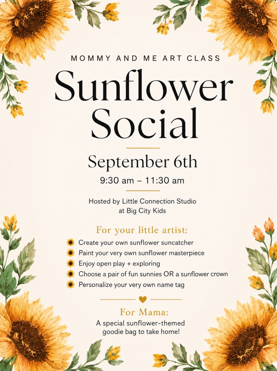 Sunflower Social