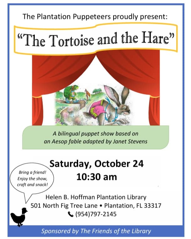 The Tortoise and the Hare Puppet Show