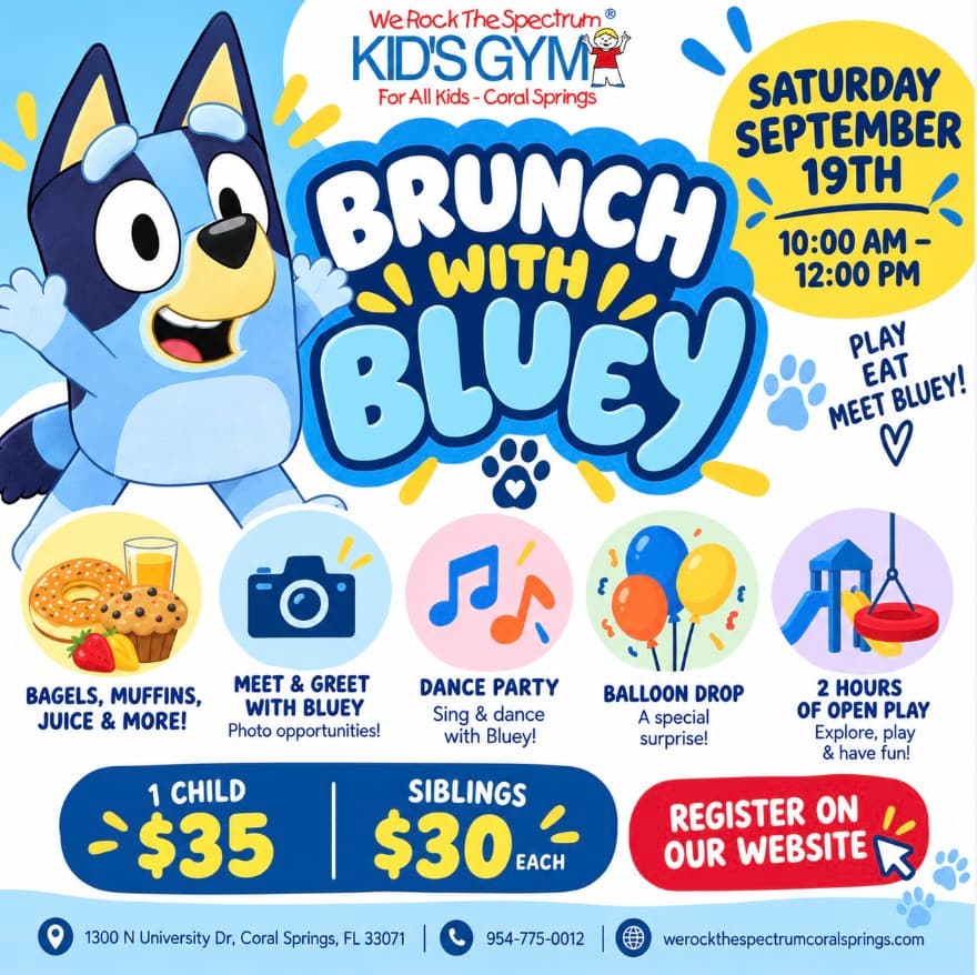 Brunch with Bluey!