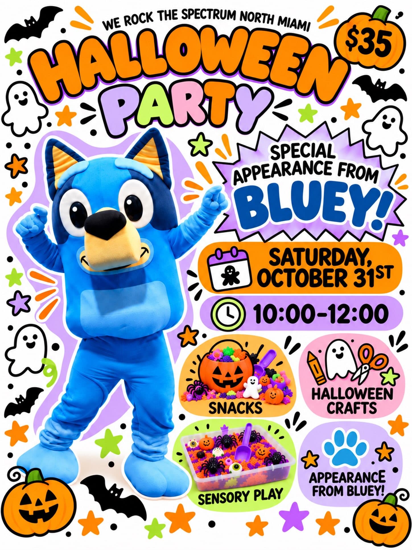 Bluey's Halloween Playdate