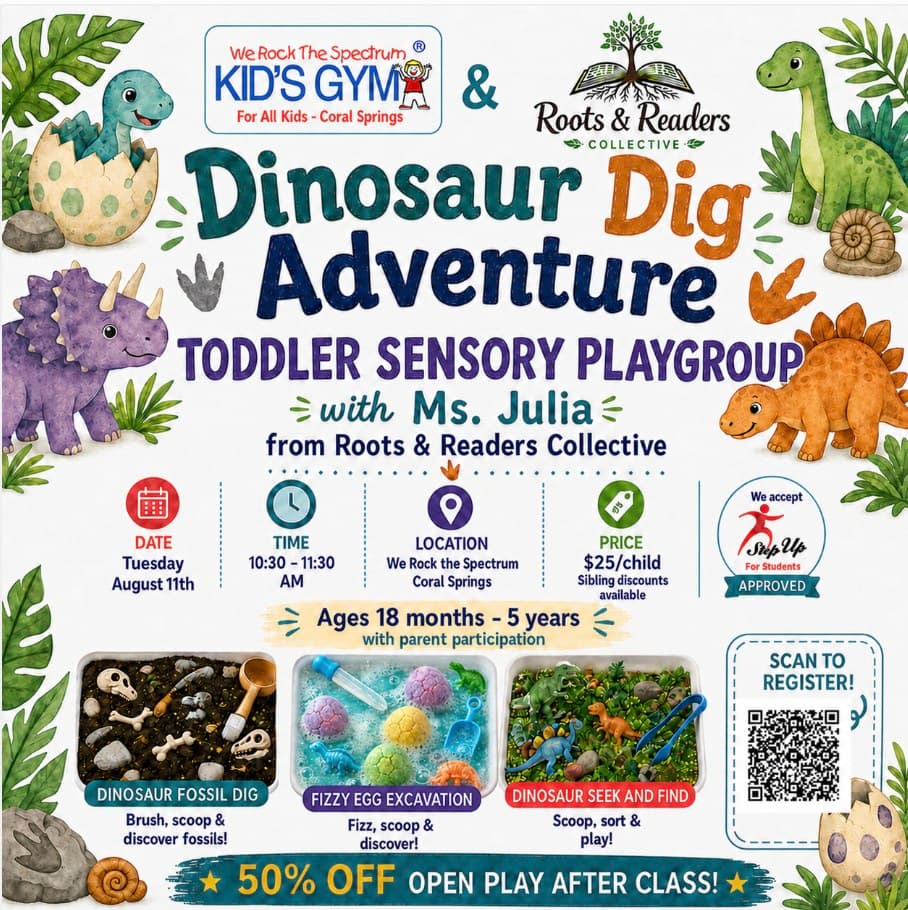 Dinosaur Dig Adventure: Toddler Sensory Playgroup