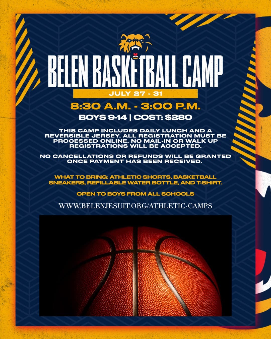 Belen Jesuit Basketball Camp