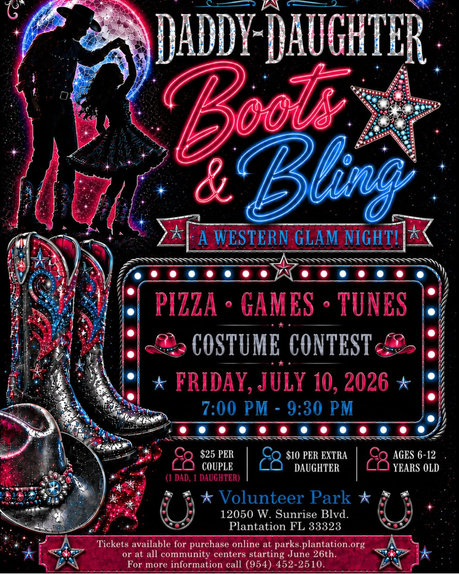 Daddy Daughter Dance: Boots & Bling