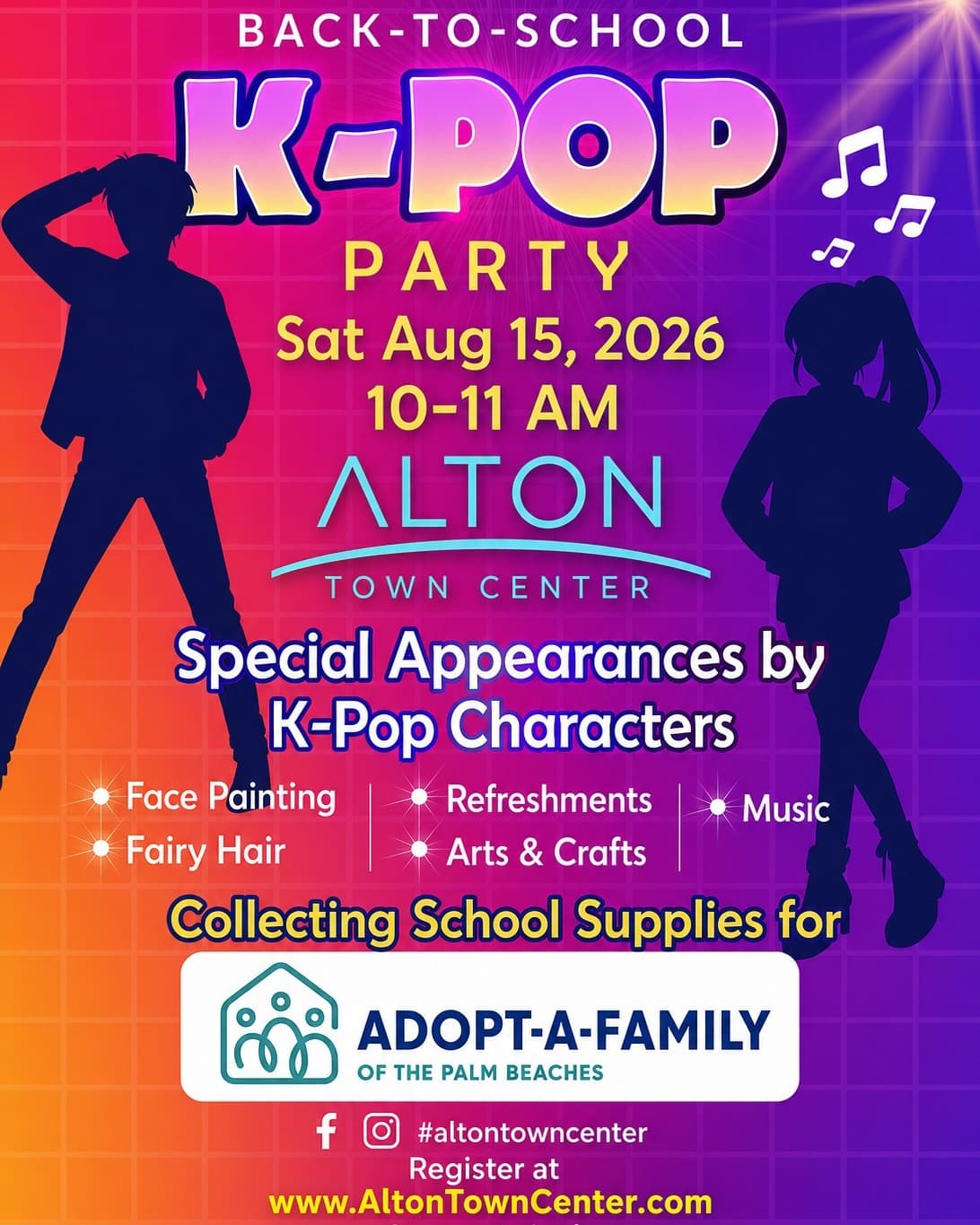 Back-to-School K-Pop Party
