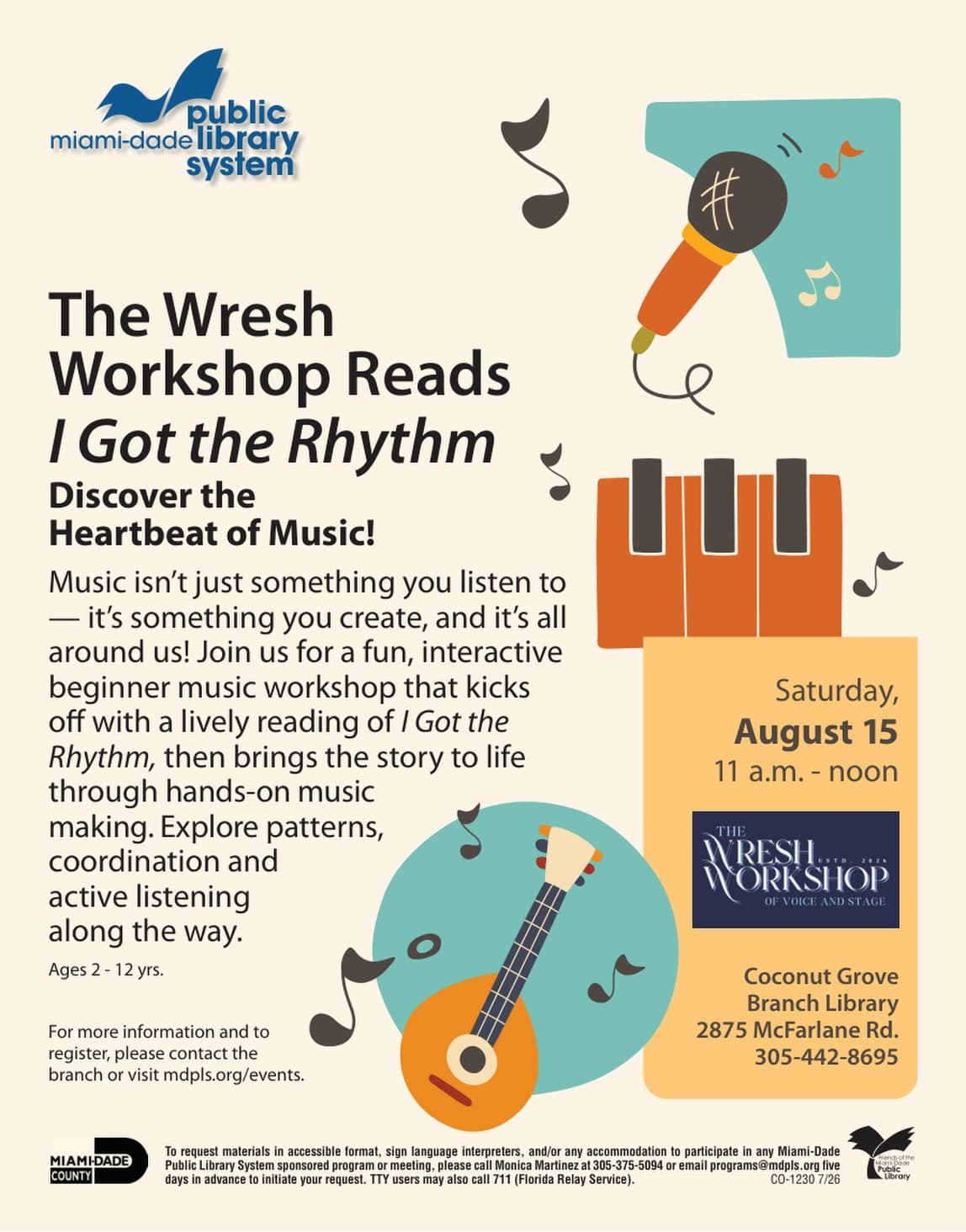 The Wresh Workshop Reads I Got the Rhythm