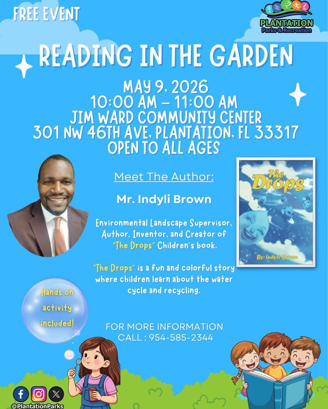 Reading in the Garden