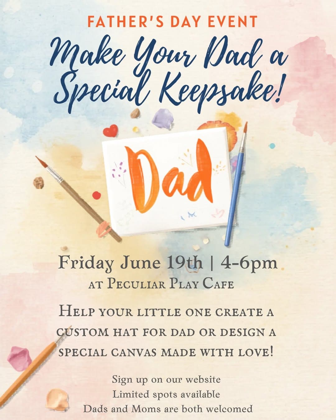 Father's Day Keepsake Event