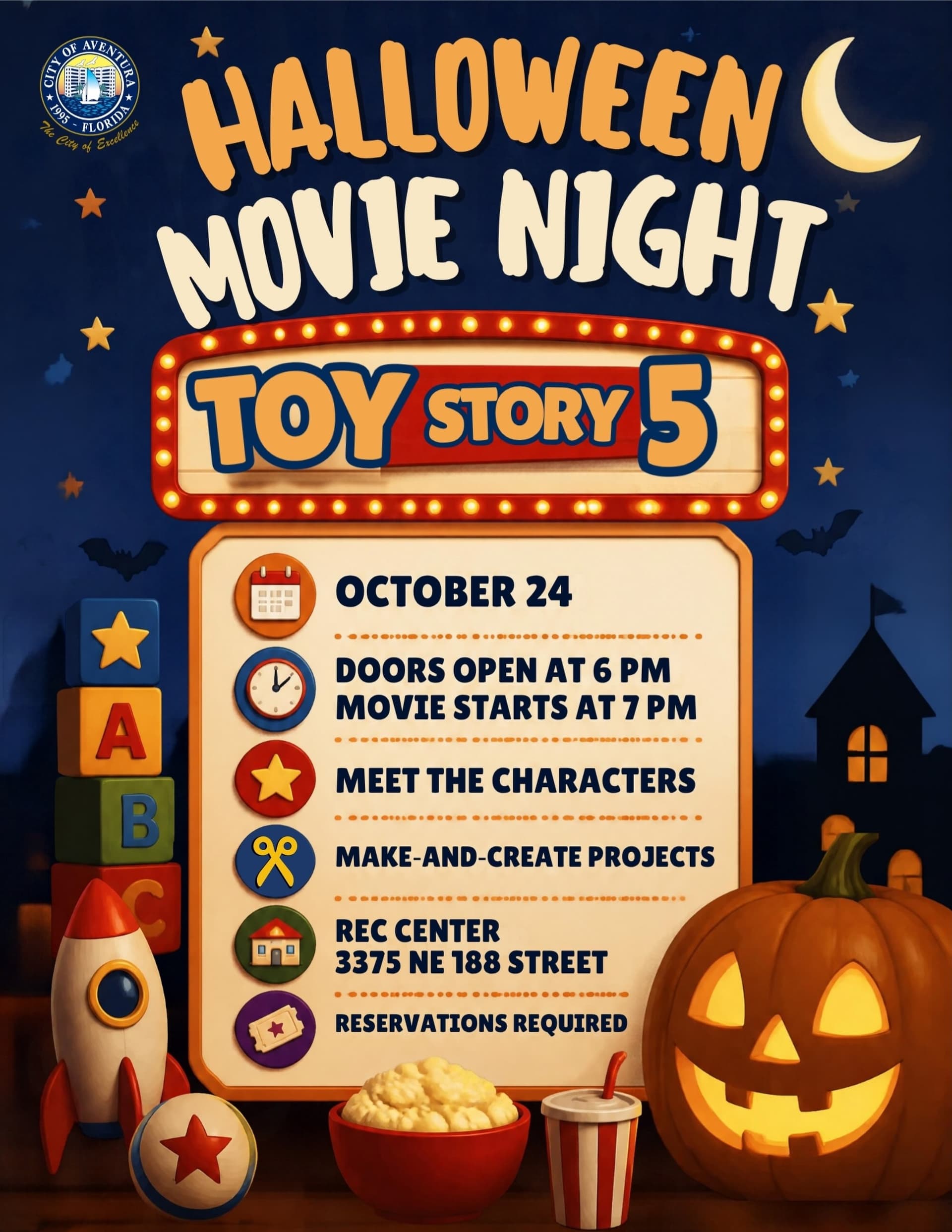 Halloween Movie Night