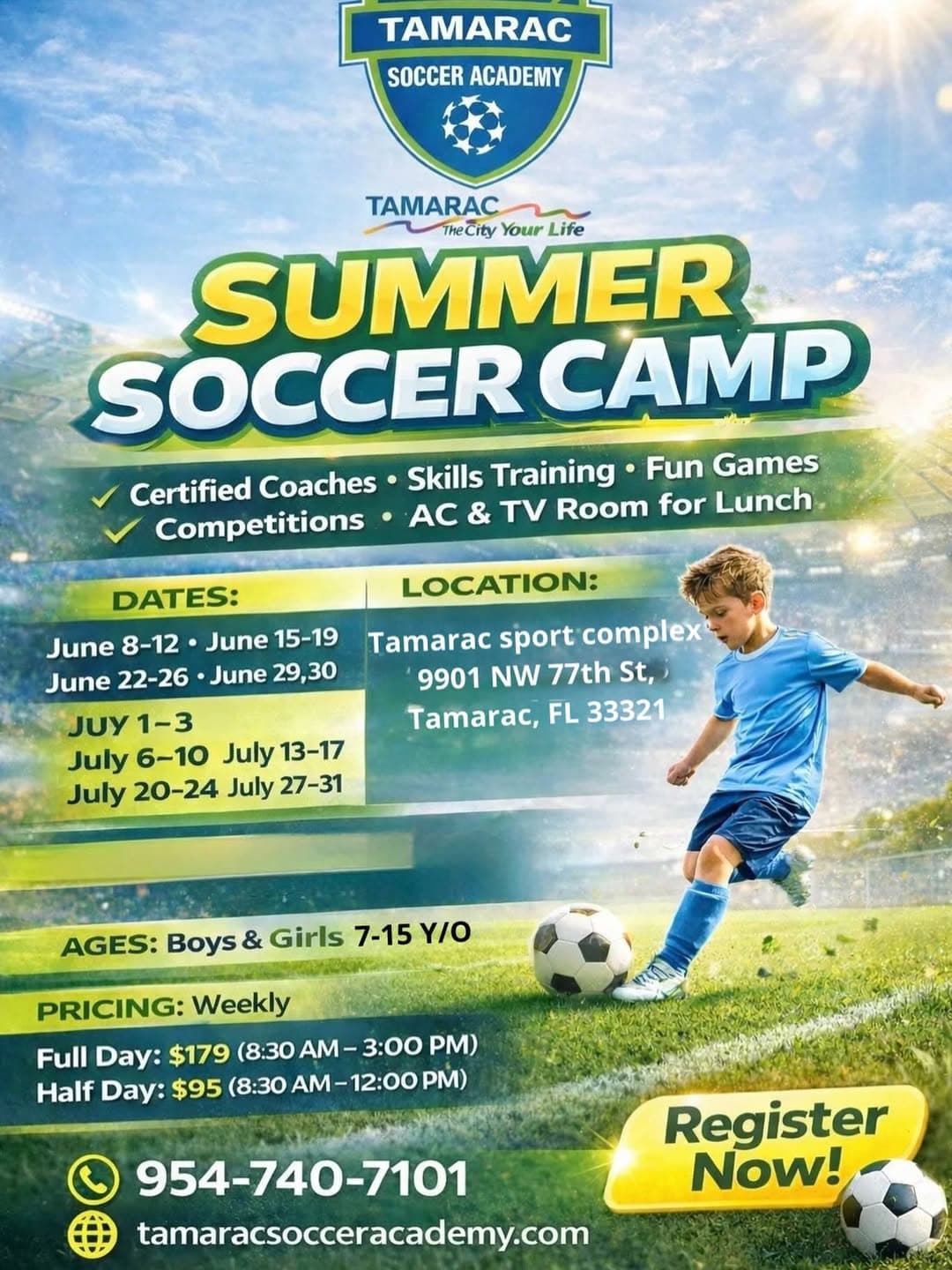 Summer Soccer Camp