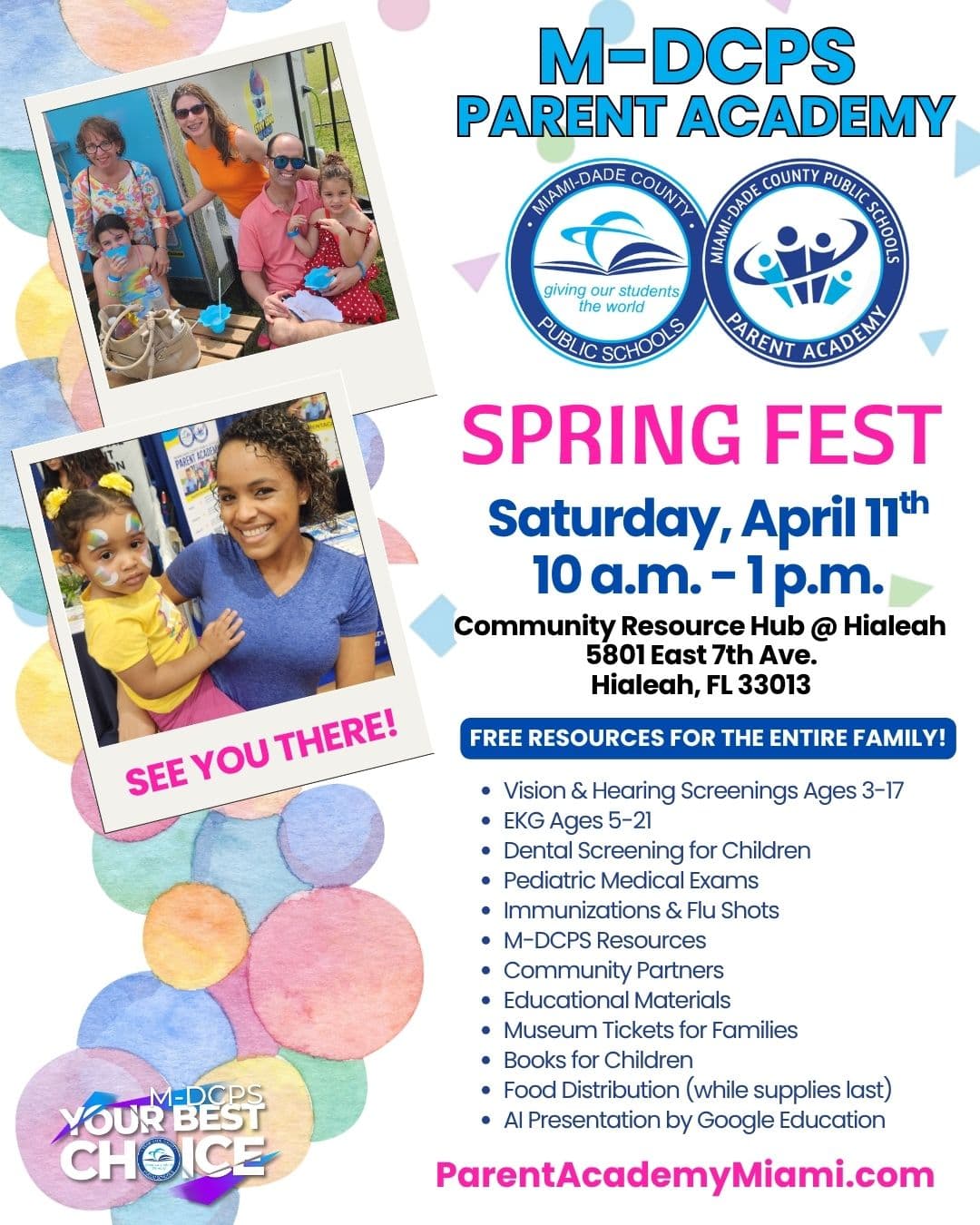 Parent Academy Spring Fest