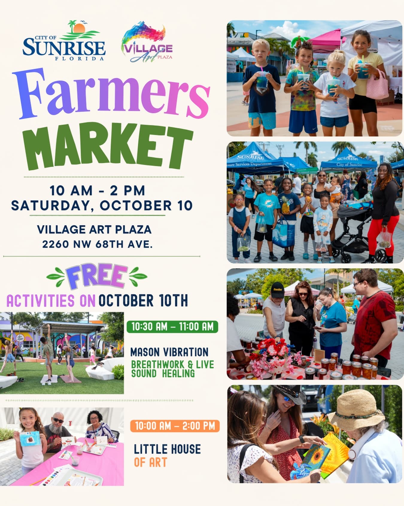Village Art Plaza Farmers Market