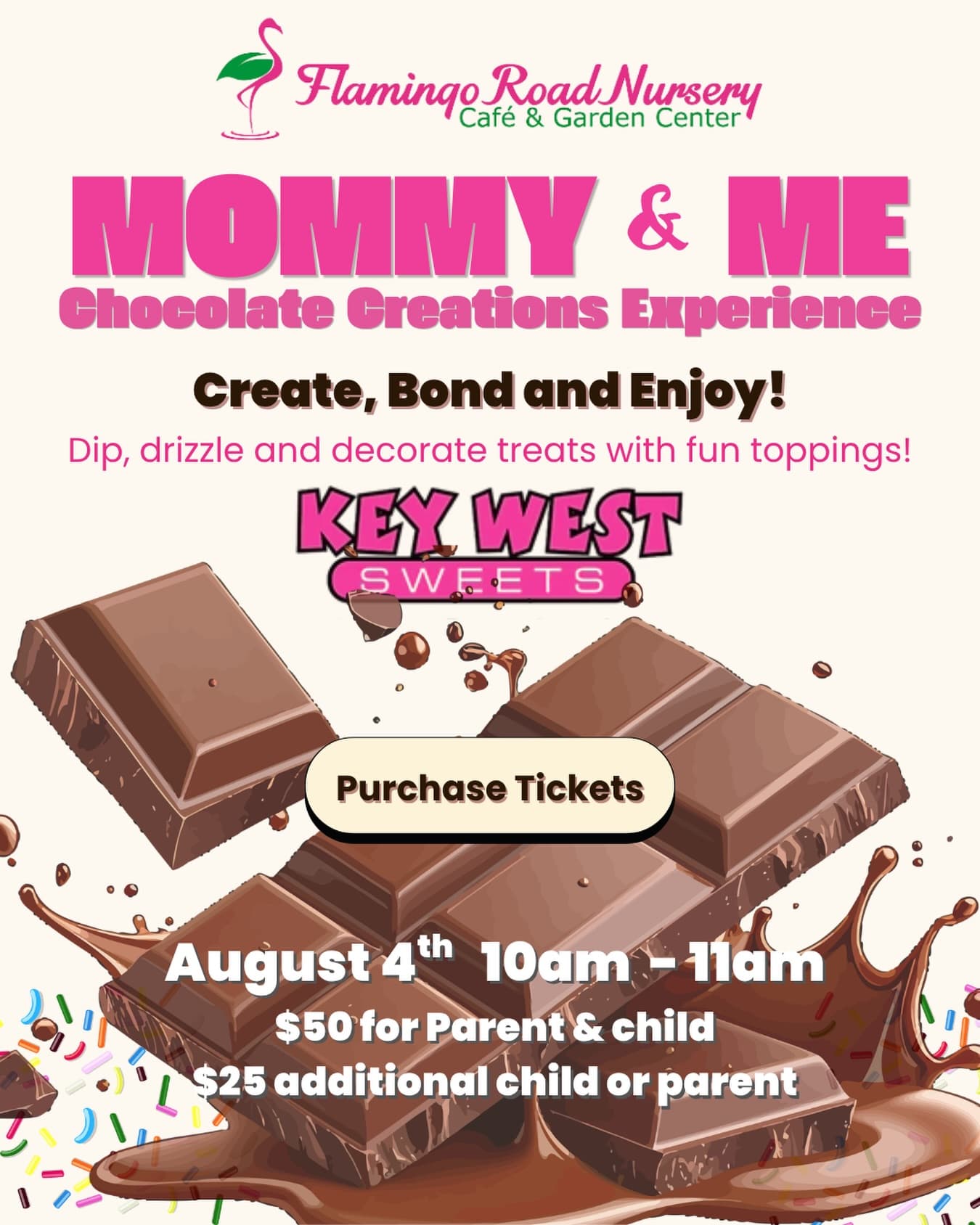 Mommy & Me Chocolate Creations Experience