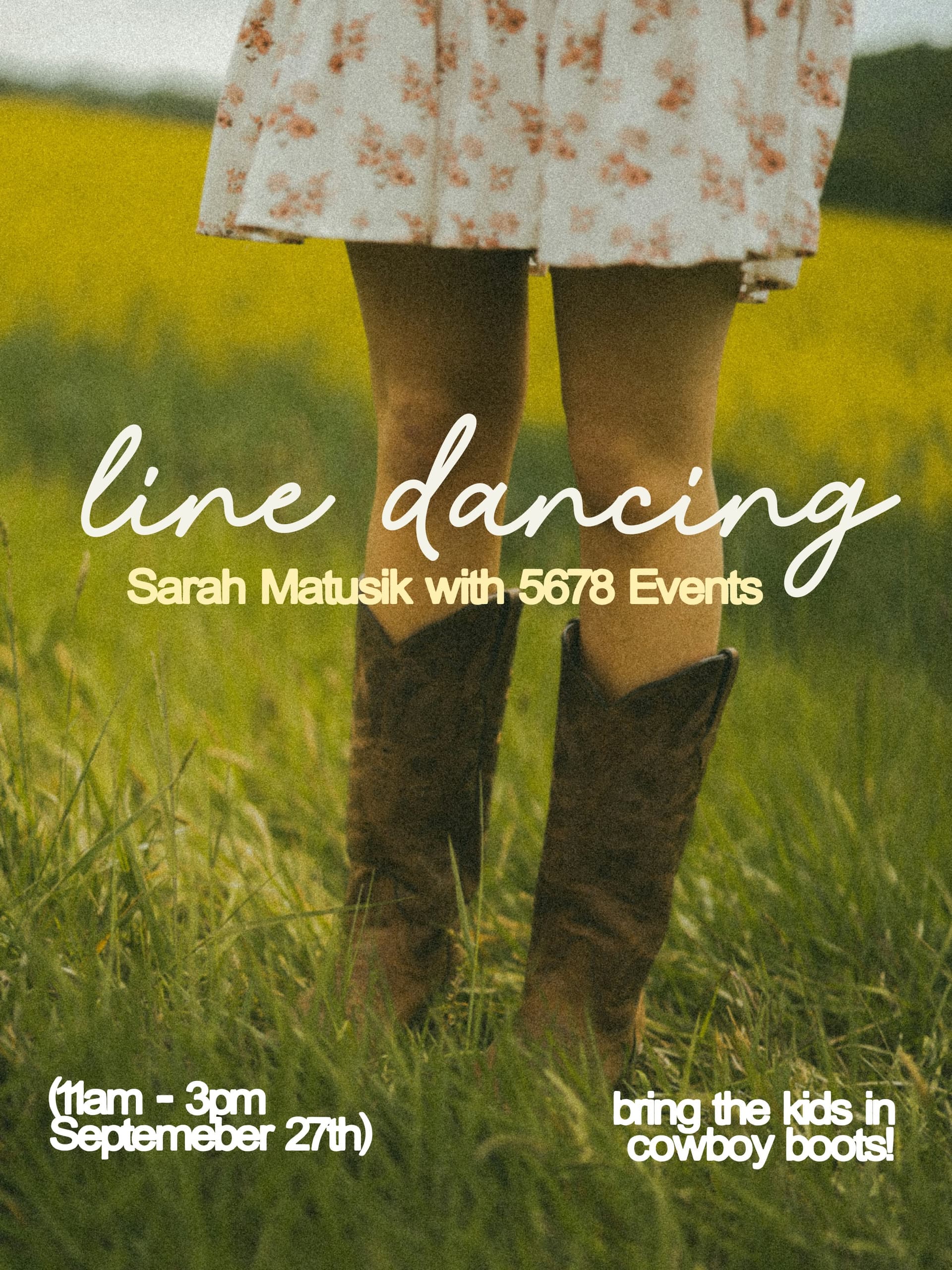 Line Dancing at the Farmers Market