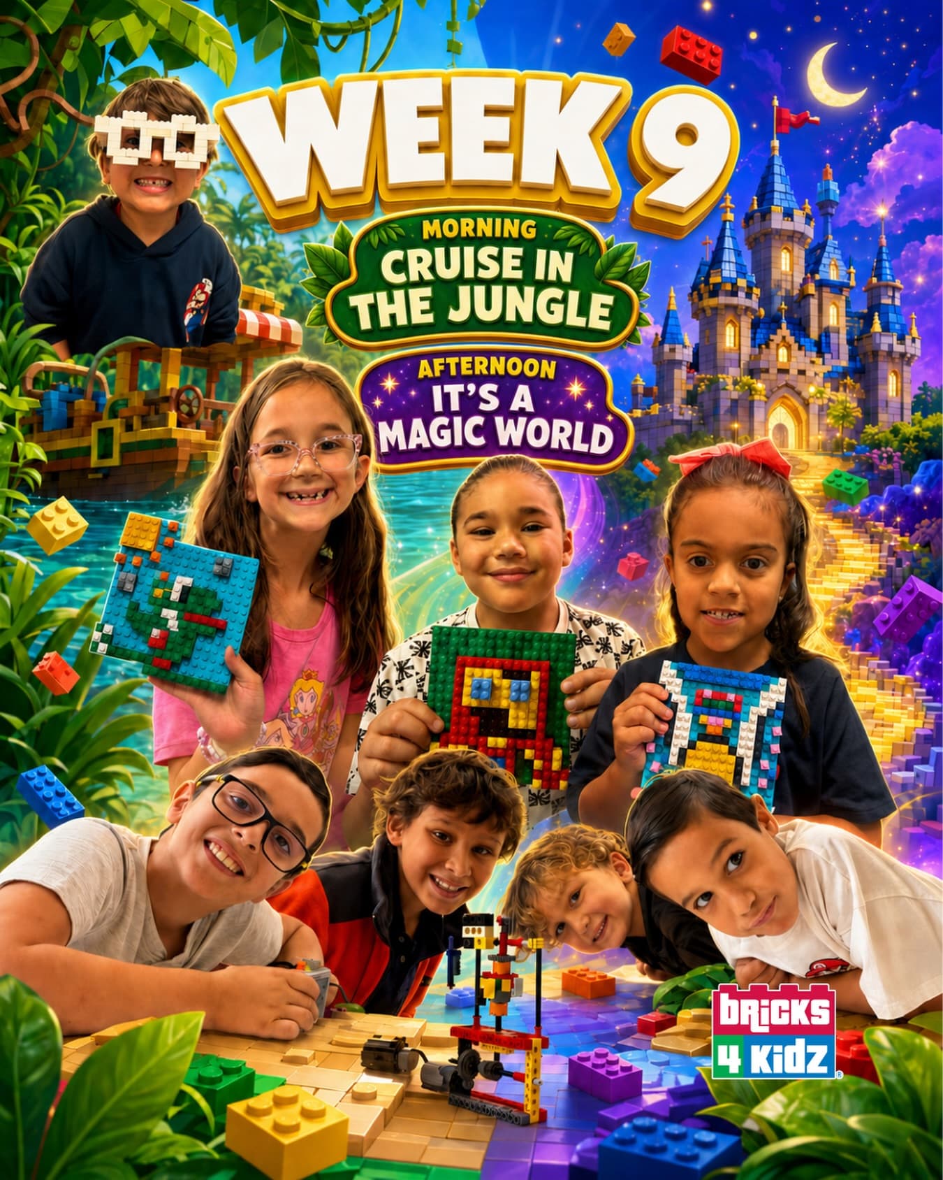 LEGO Camp - Week 9: Cruise in the Jungle & Magic World