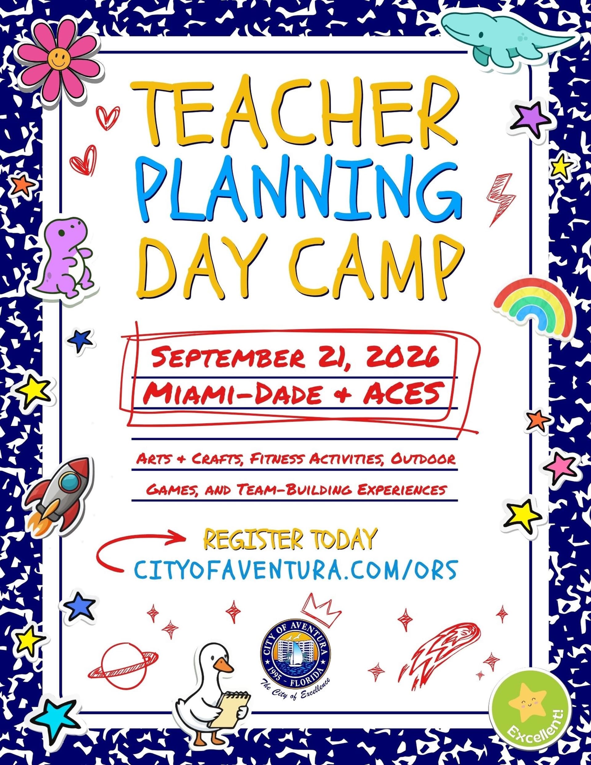 Teacher Planning Day Camp