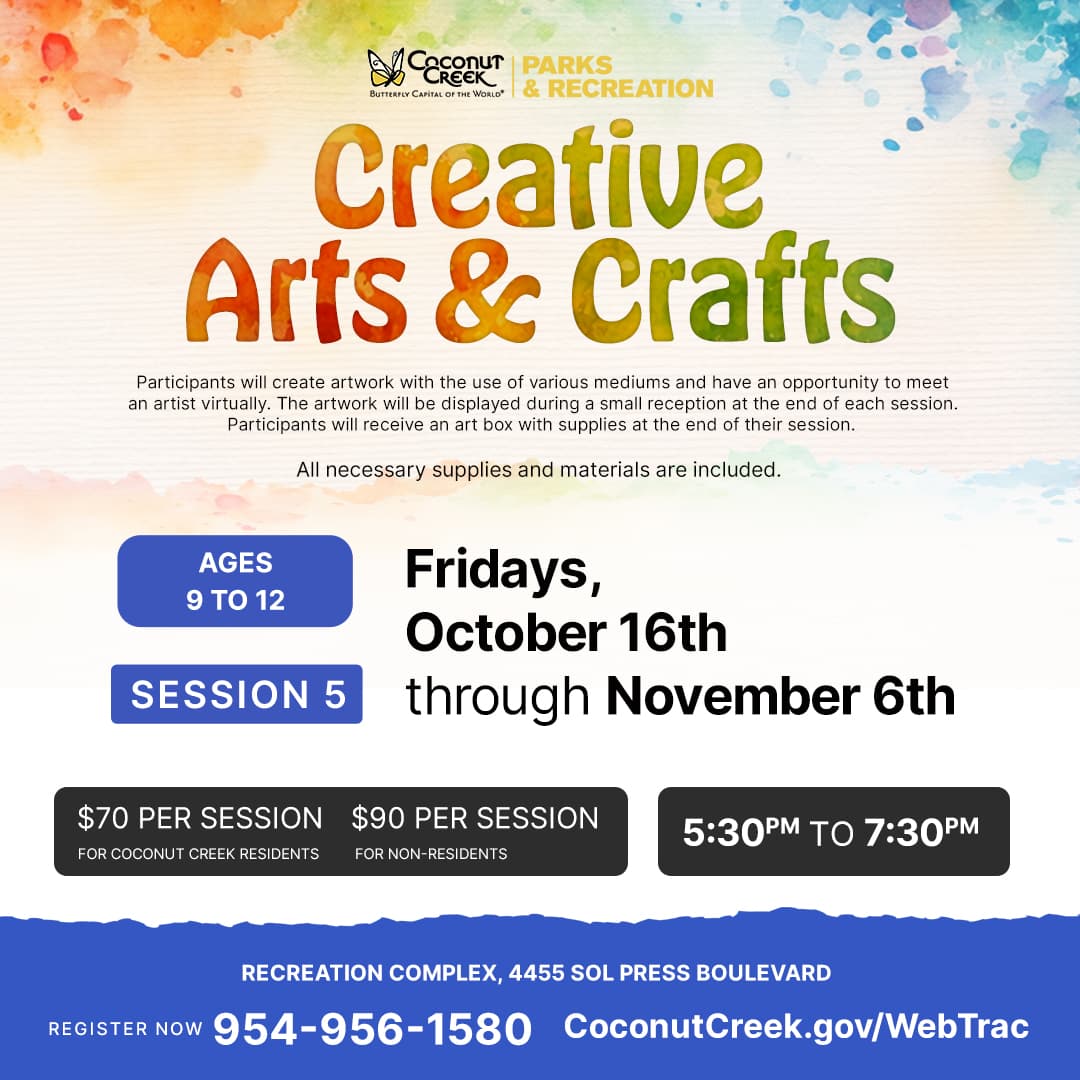Creative Arts & Crafts Session