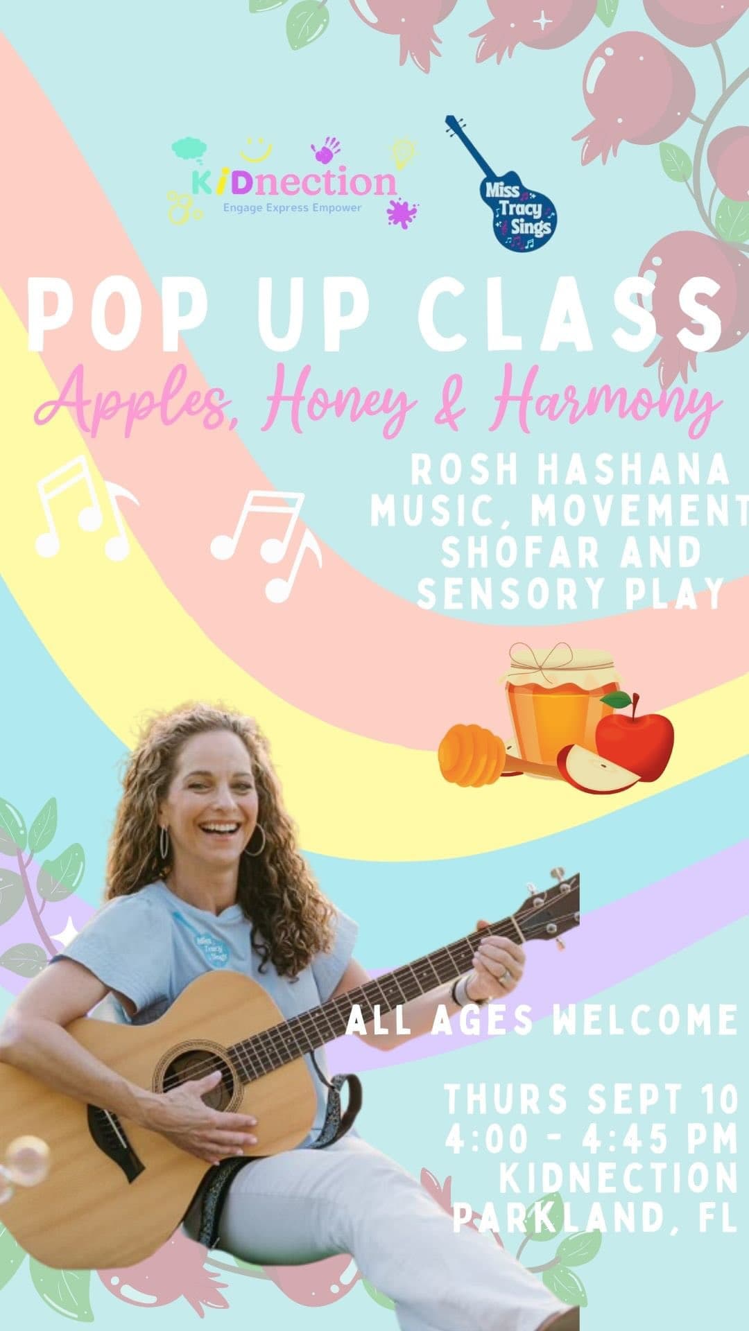Rosh Hashanah Pop Up Class: Apples, Honey & Harmony