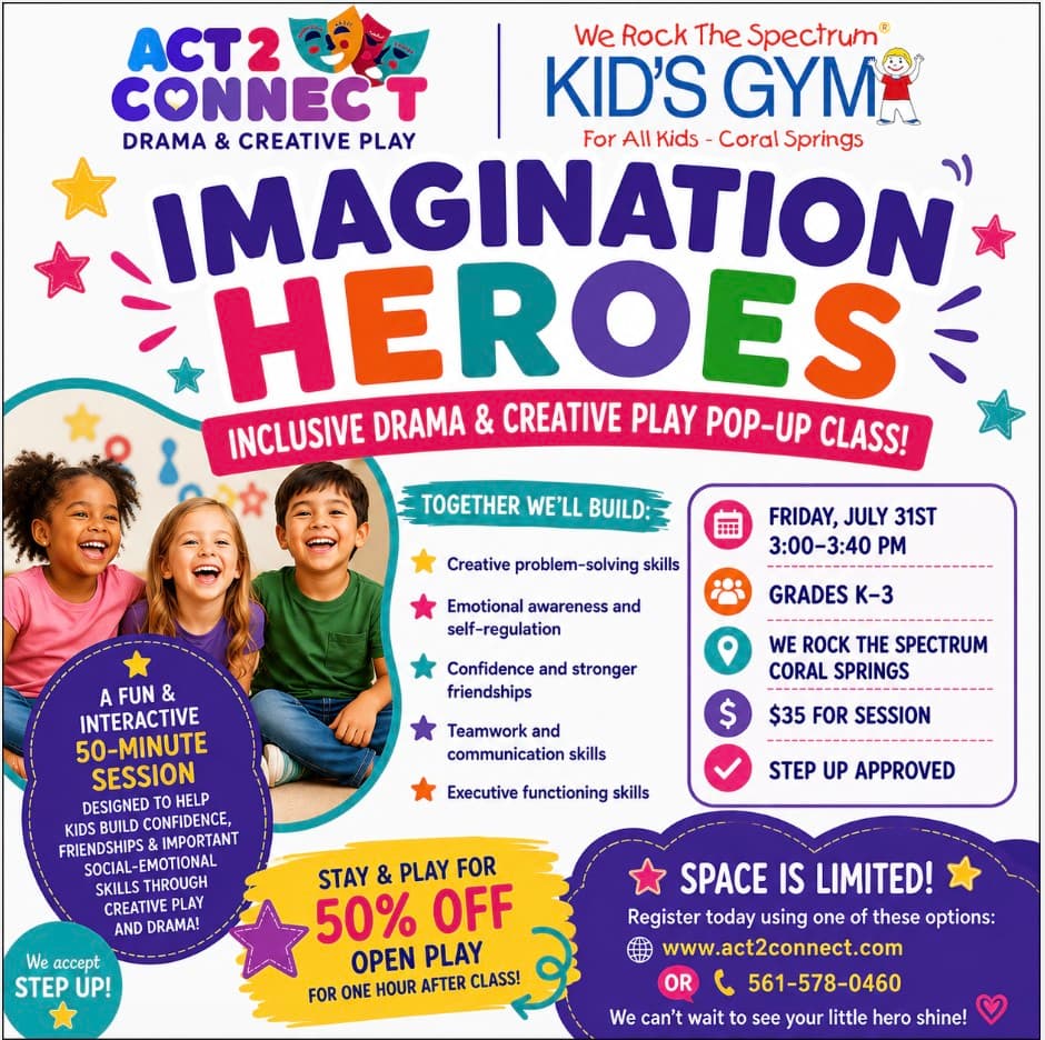 Imagination Heroes – Inclusive Drama & Creative Play Pop-Up!