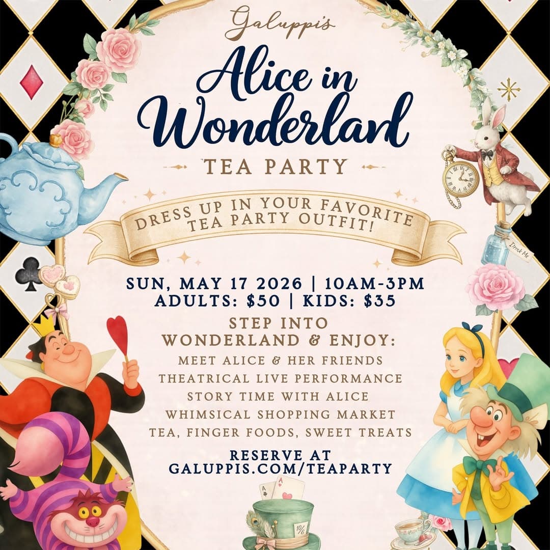 Alice in Wonderland Tea Party