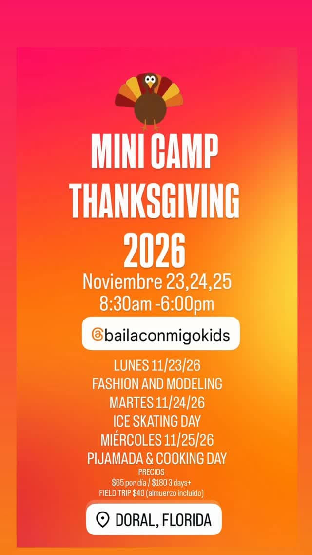 Mini Camp Thanksgiving