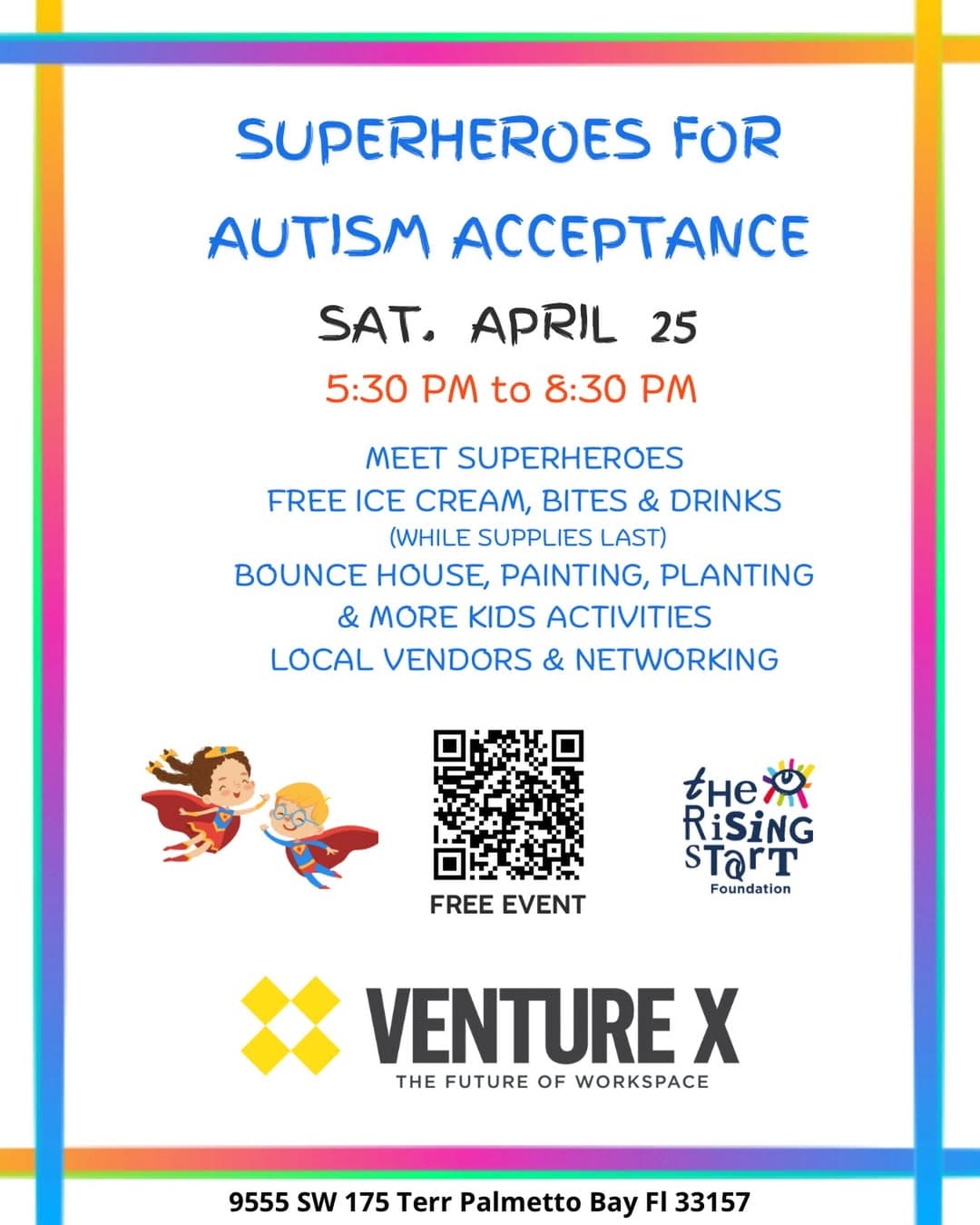 Superheroes for Autism Acceptance