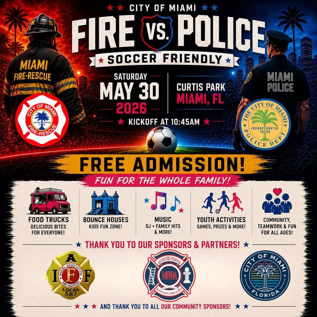 Fire vs. Police Soccer Friendly