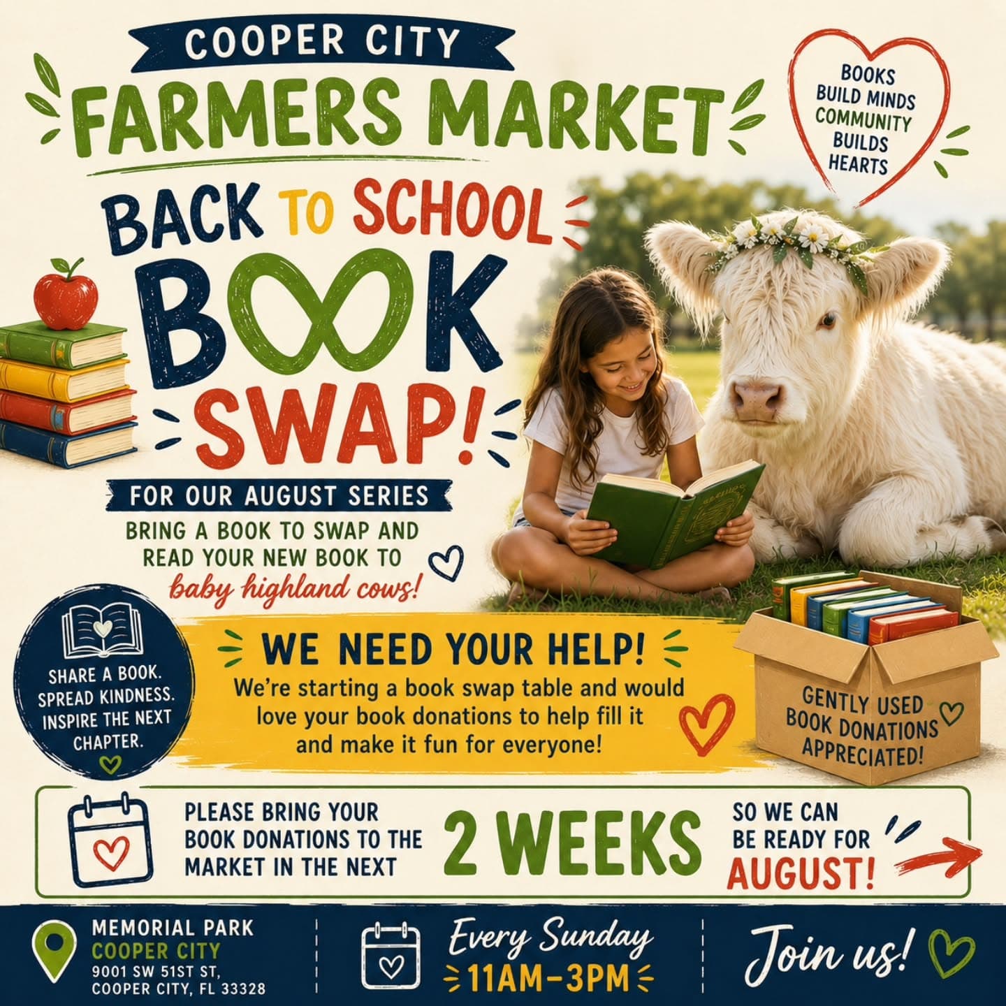 Back to School Book Swap