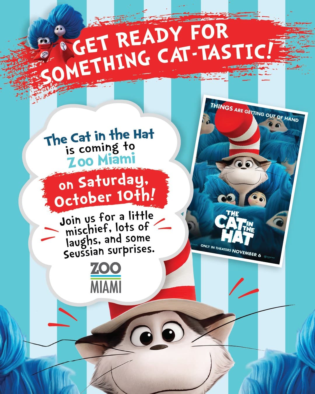 The Cat in the Hat at Zoo Miami