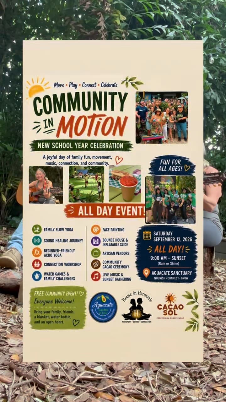 Community in Motion: End of Summer Bash