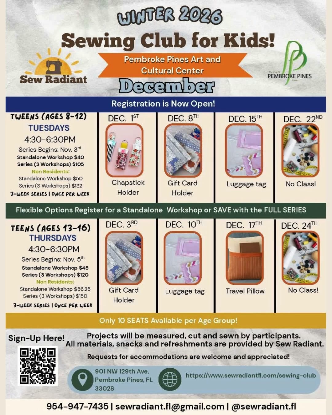 Sewing Club for Kids