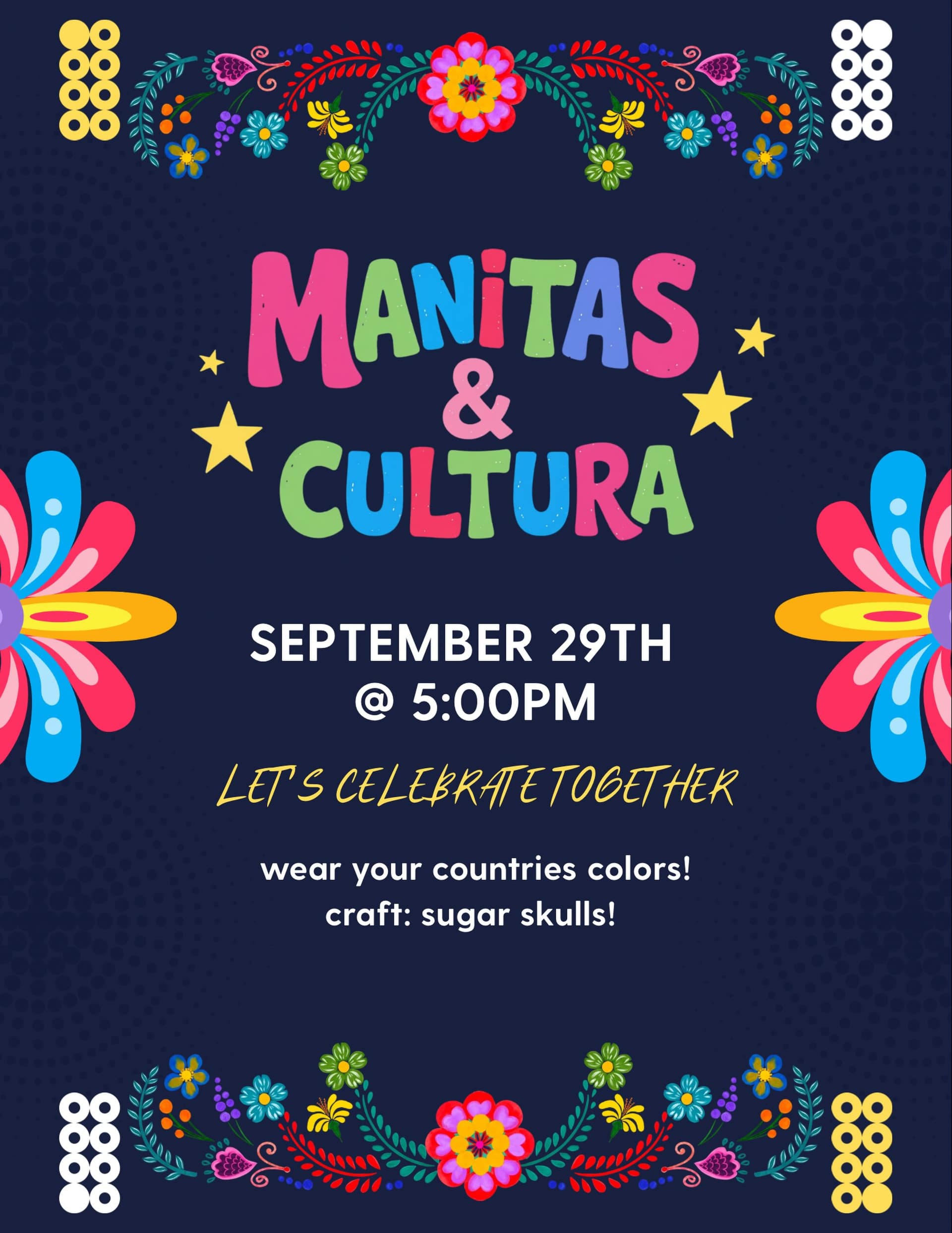 Manitas & Cultura - Hispanic Heritage Month Celebration