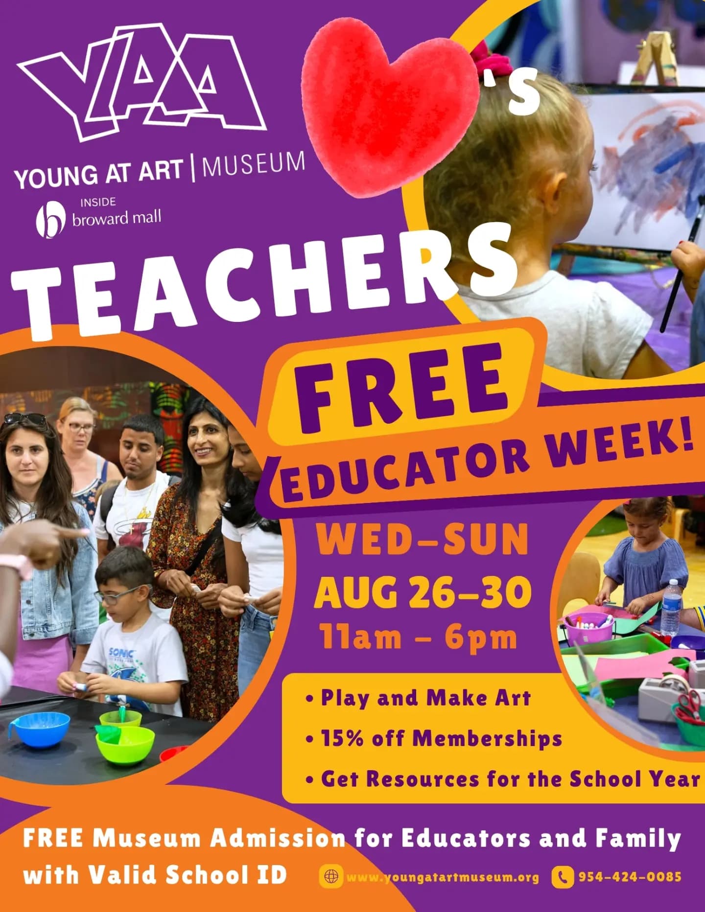 Teacher Appreciation Week - Free Museum Admission