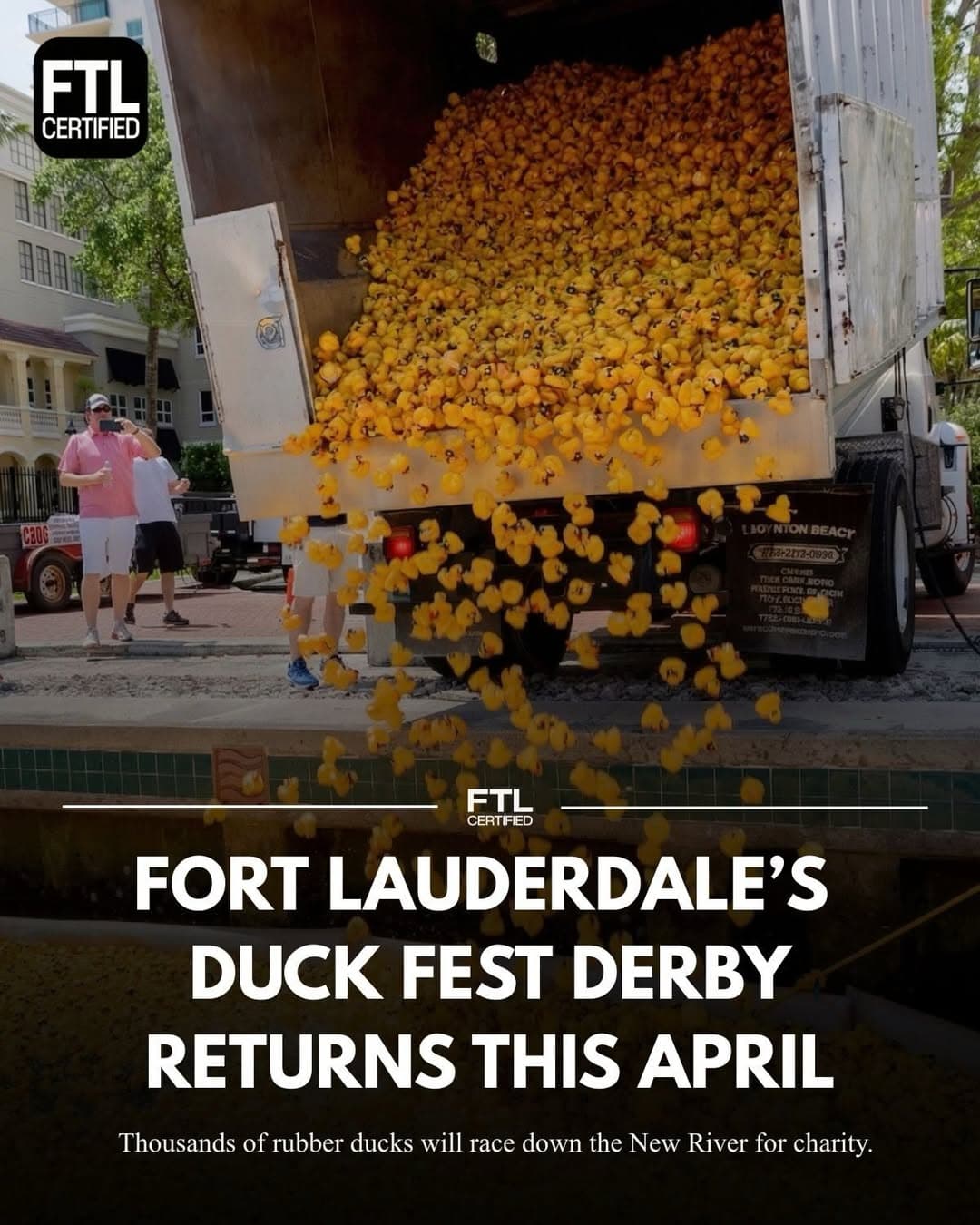 Fort Lauderdale's Duck Fest Derby