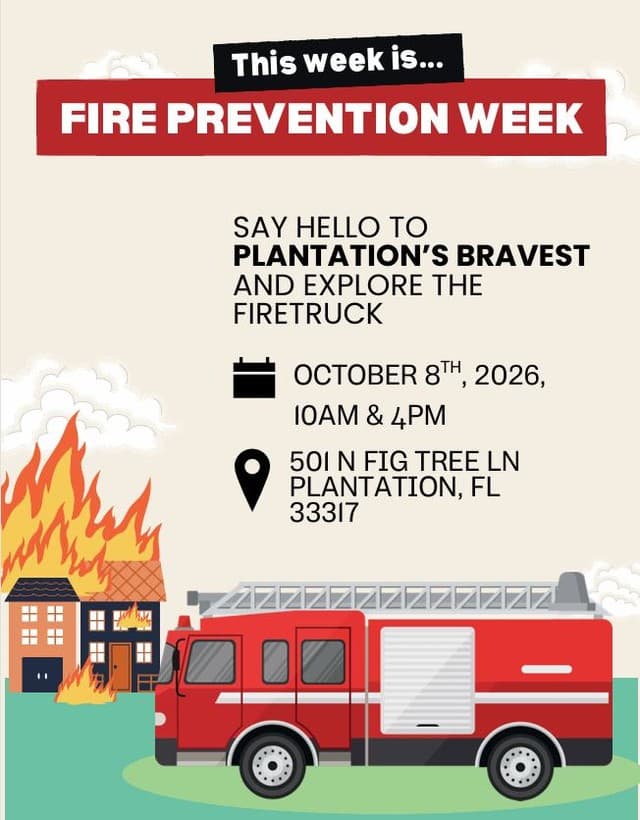 Fire Prevention Week: Meet the Firetruck