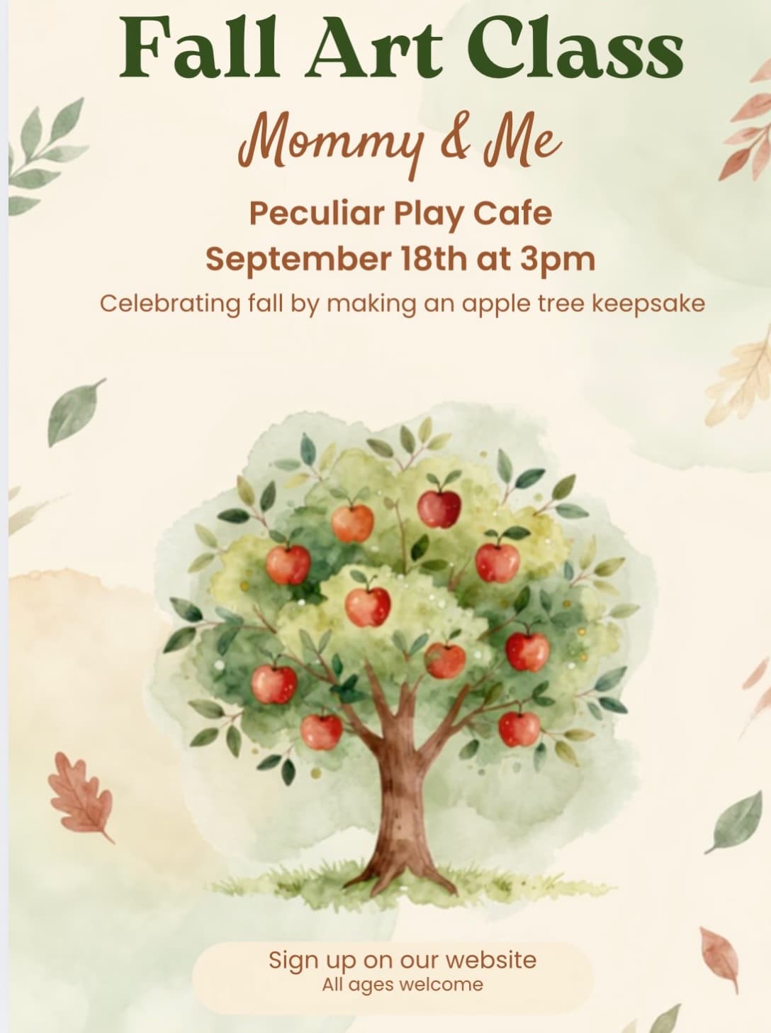 Fall Mommy & Me Art Class