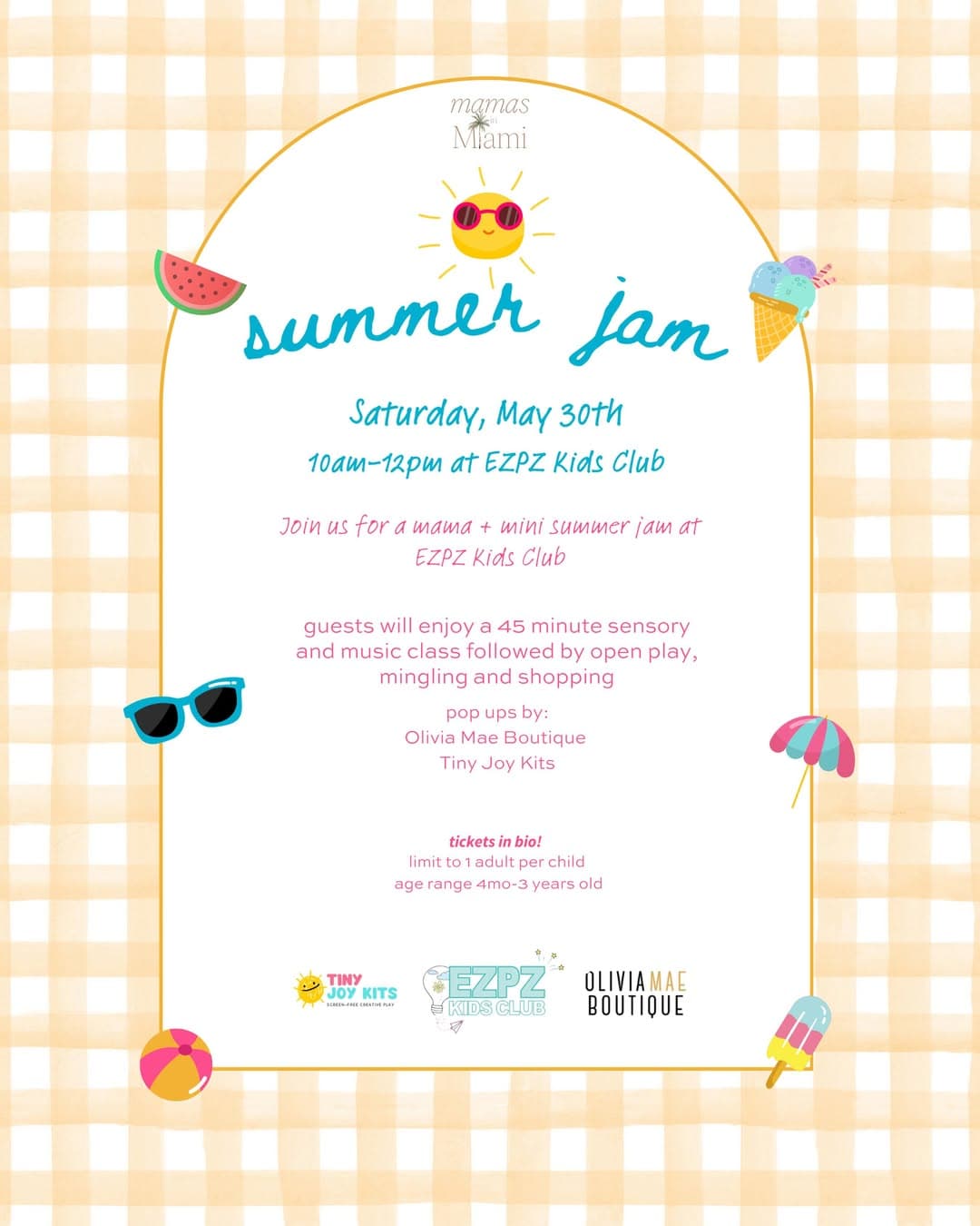 Summer Jam Mama + Mini Event