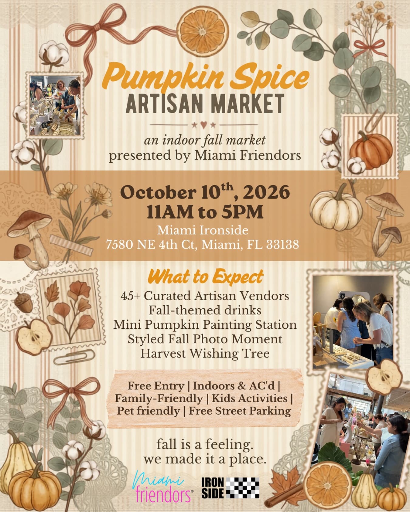 Pumpkin Spice Artisan Market