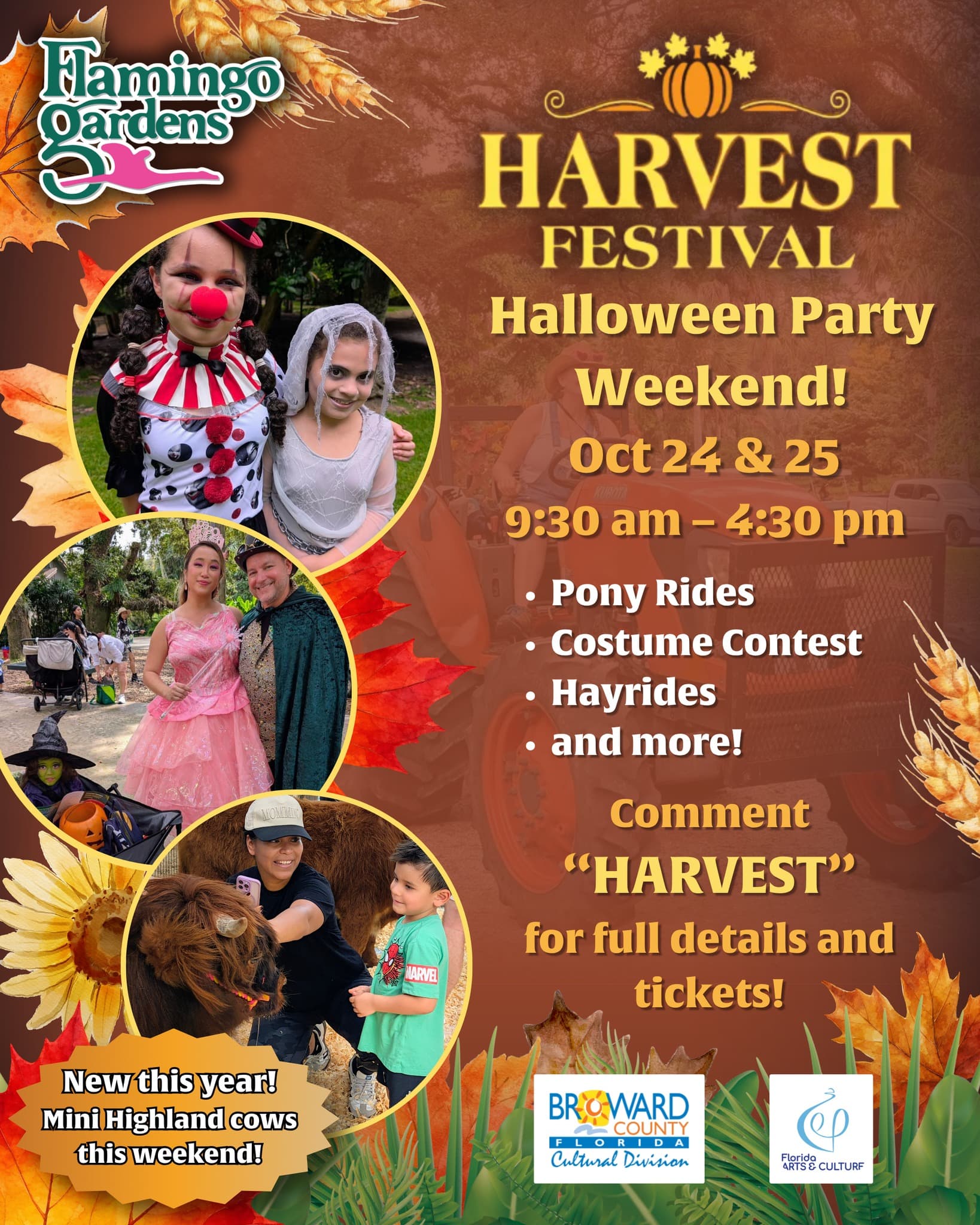Harvest Festival Halloween Party Weekend