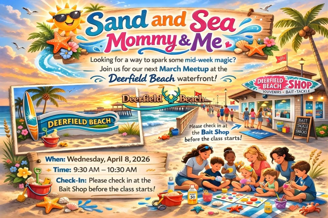 Sand and Sea: Mommy & Me
