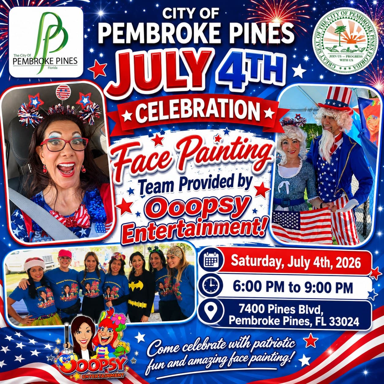 City of Pembroke Pines July 4th Celebration