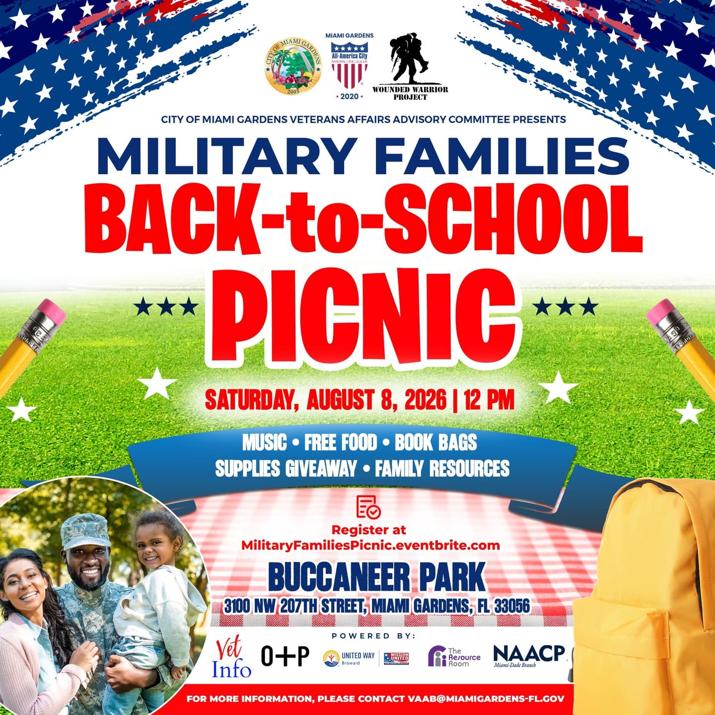 Military Families Back-to-School Picnic