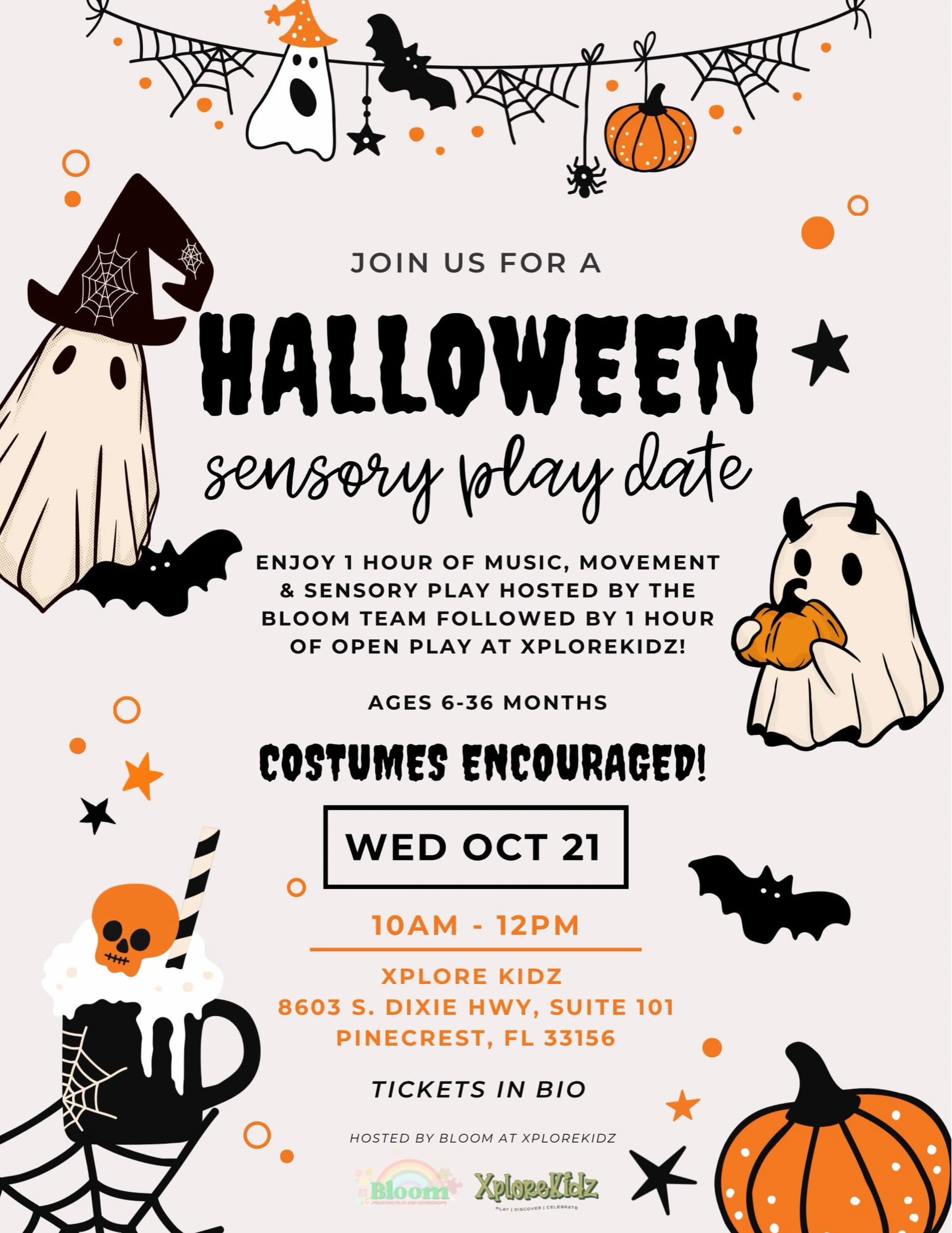 Halloween Sensory Play Date