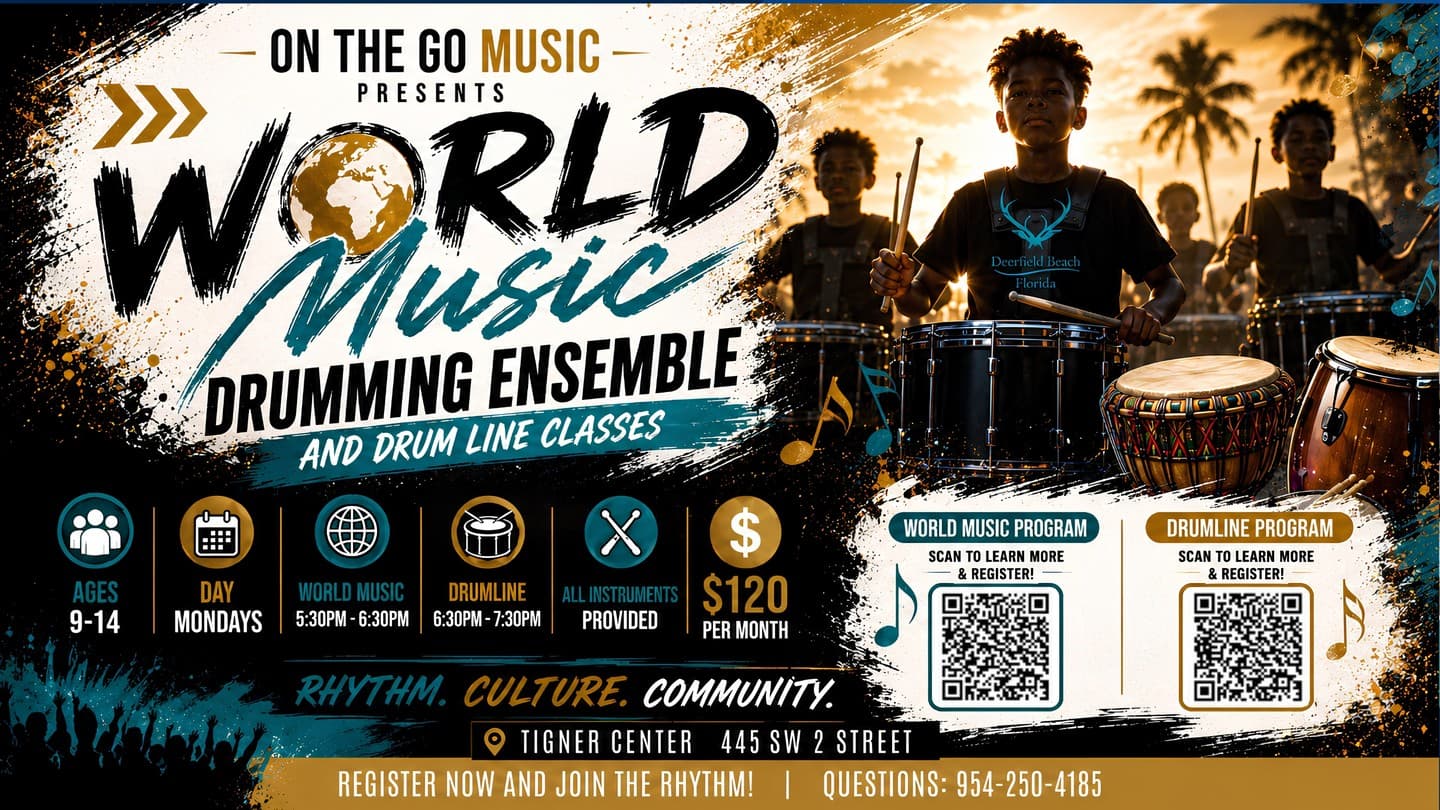 Rhythm and Beats: World Music Drumming Classes