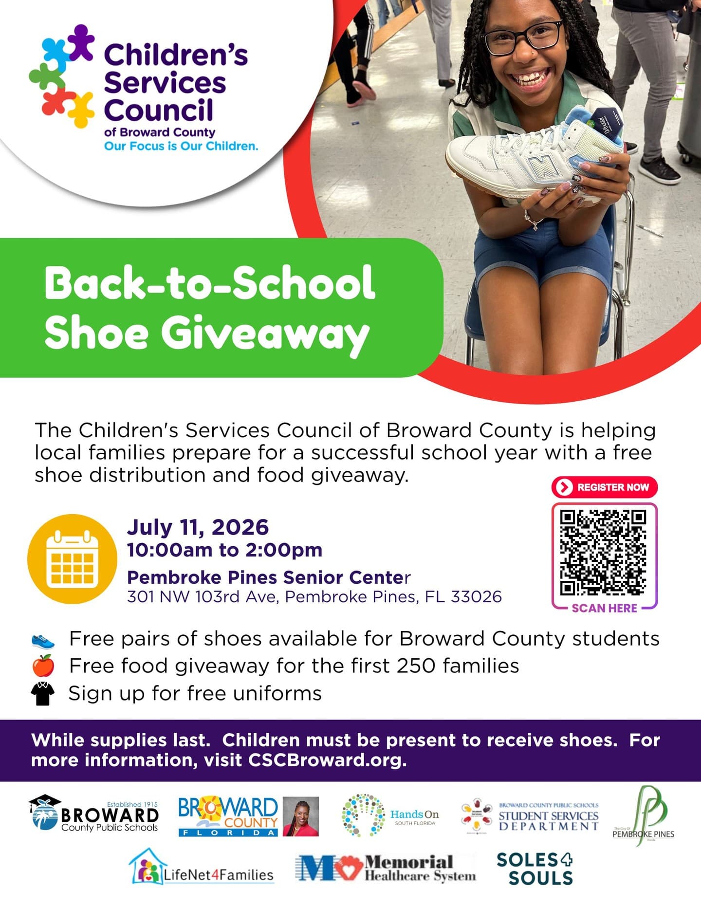 Back-to-School Shoe Giveaway