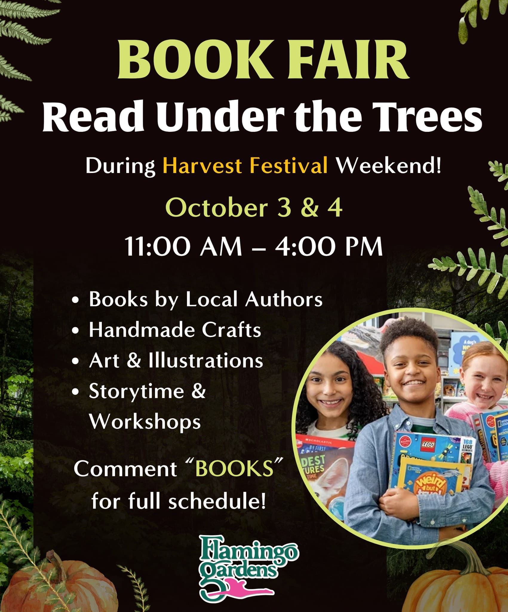 Book Fair: Read Under the Trees