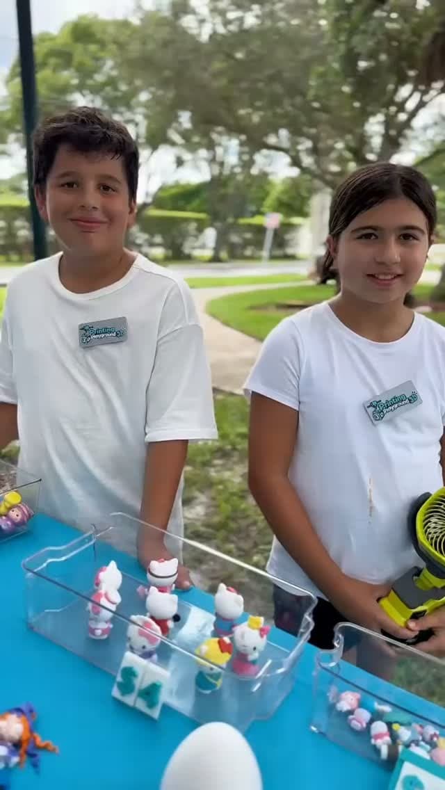 Trick or Treat Market with Kid Vendors