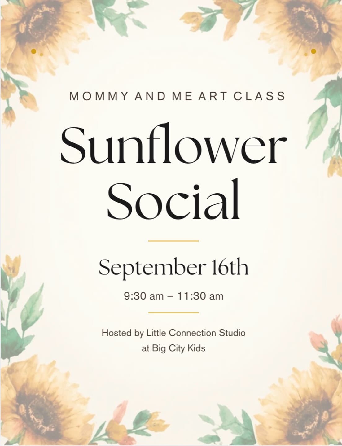 Sunflower Social
