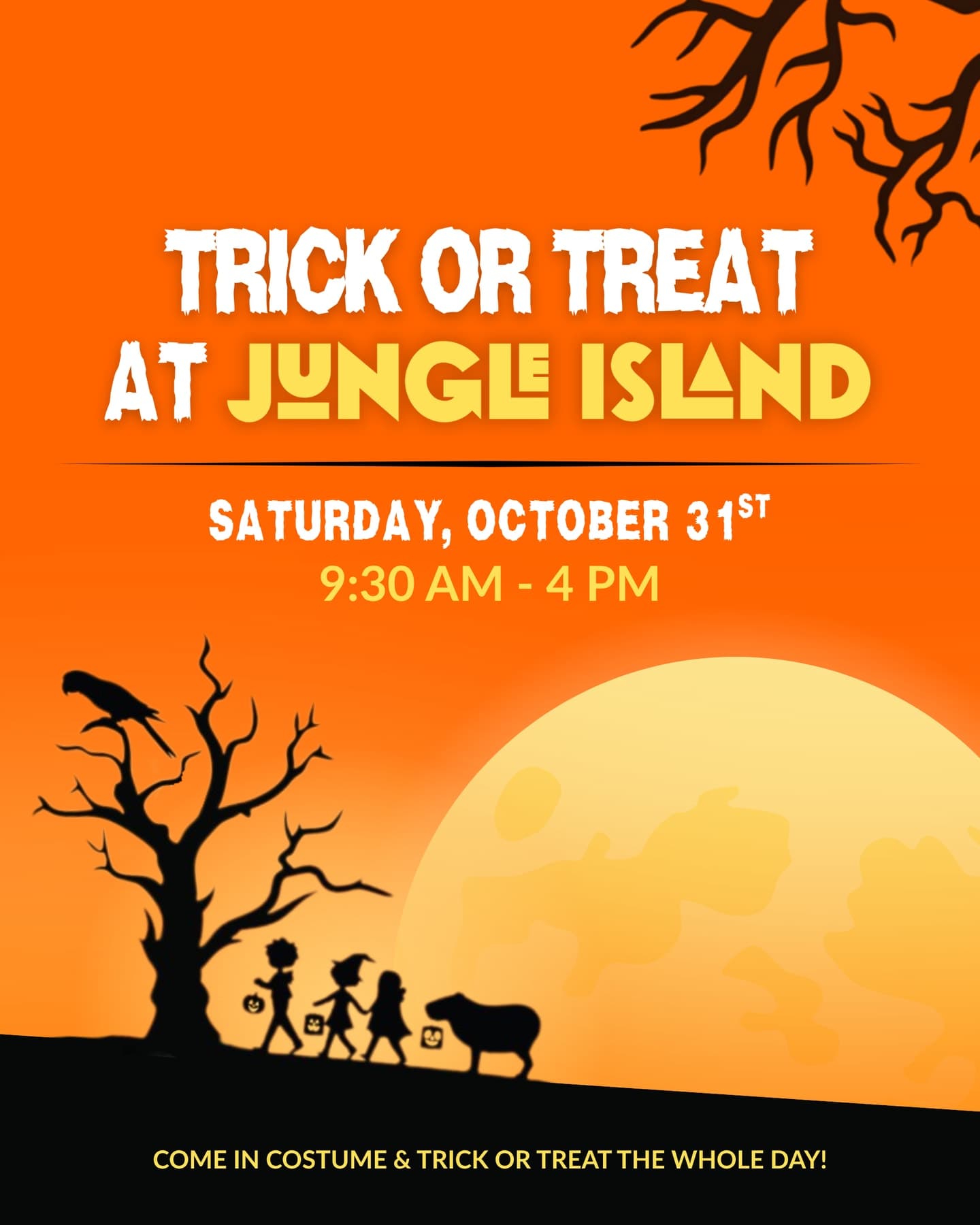 Trick or Treat at Jungle Island